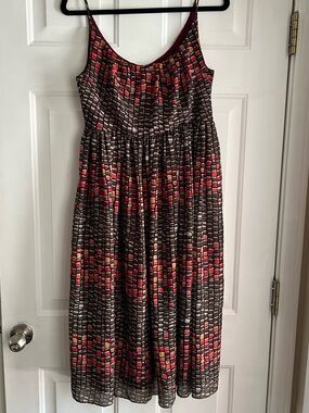 FOSSIL | (sz 4) Fossil Mosaic Midi Sundress